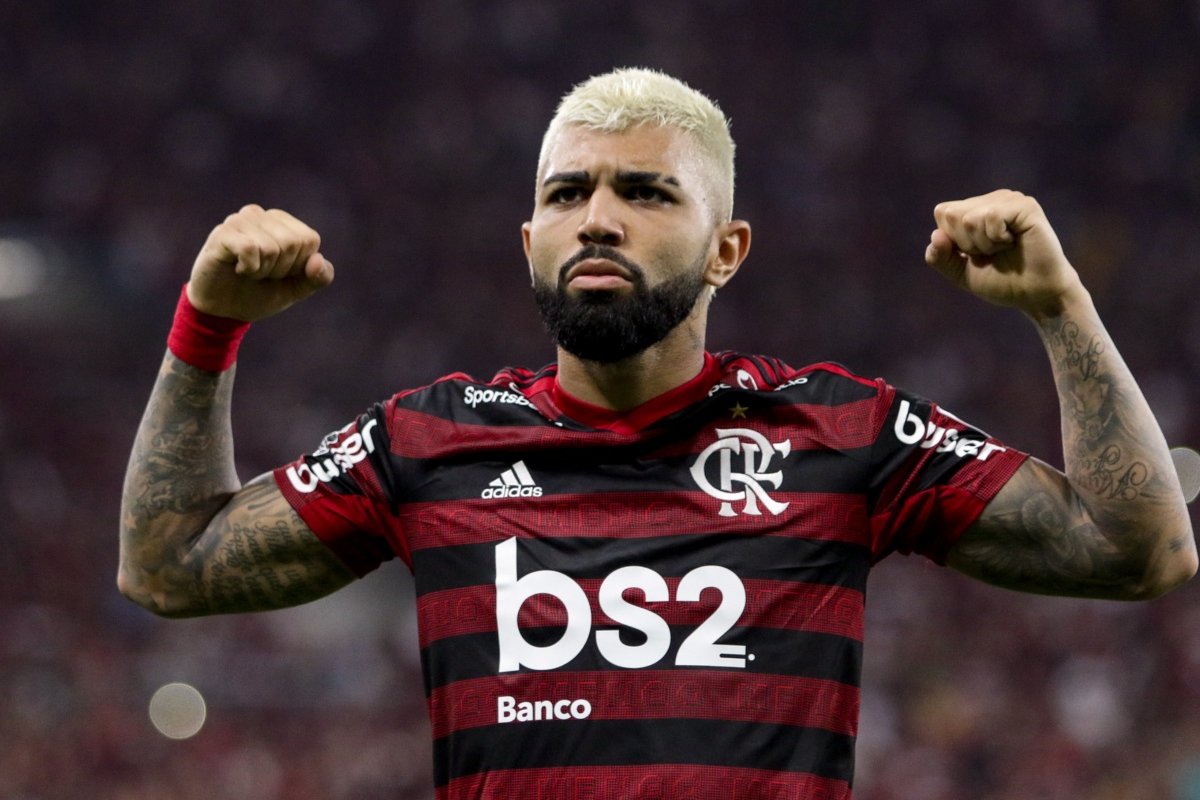 Gabigol, atacante do Flamengo, entra na mira do Newcastle