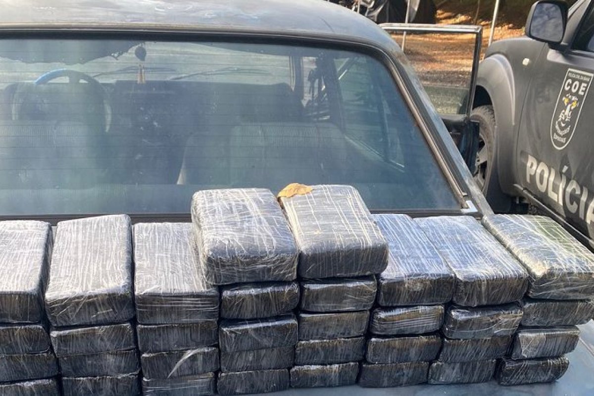 Policiais apreendem cocaína avaliada em R$ 800 mil na Avenida Paralela