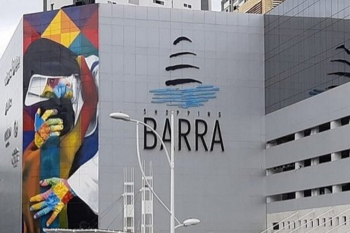 Princípio de incêndio atinge restaurante do espaço gourmet em shopping de Salvador