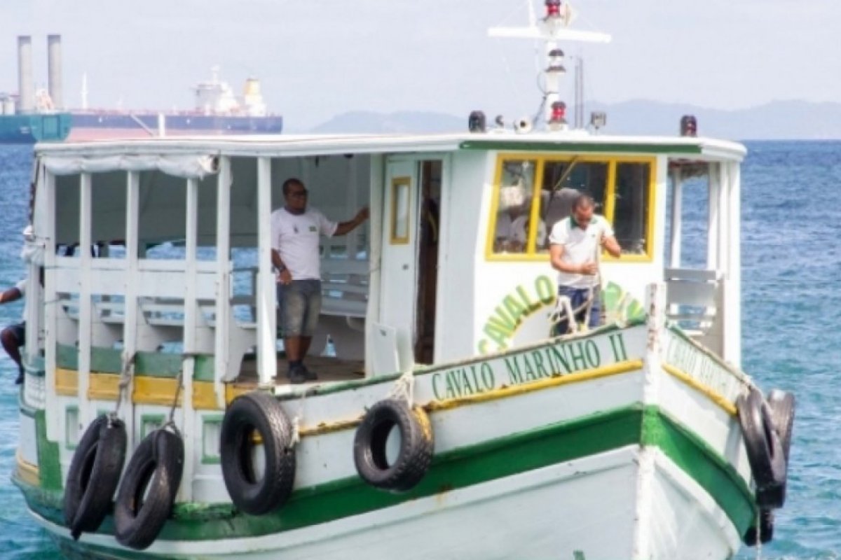 Travessia Salvador-Mar Grande tem uma hora de espera