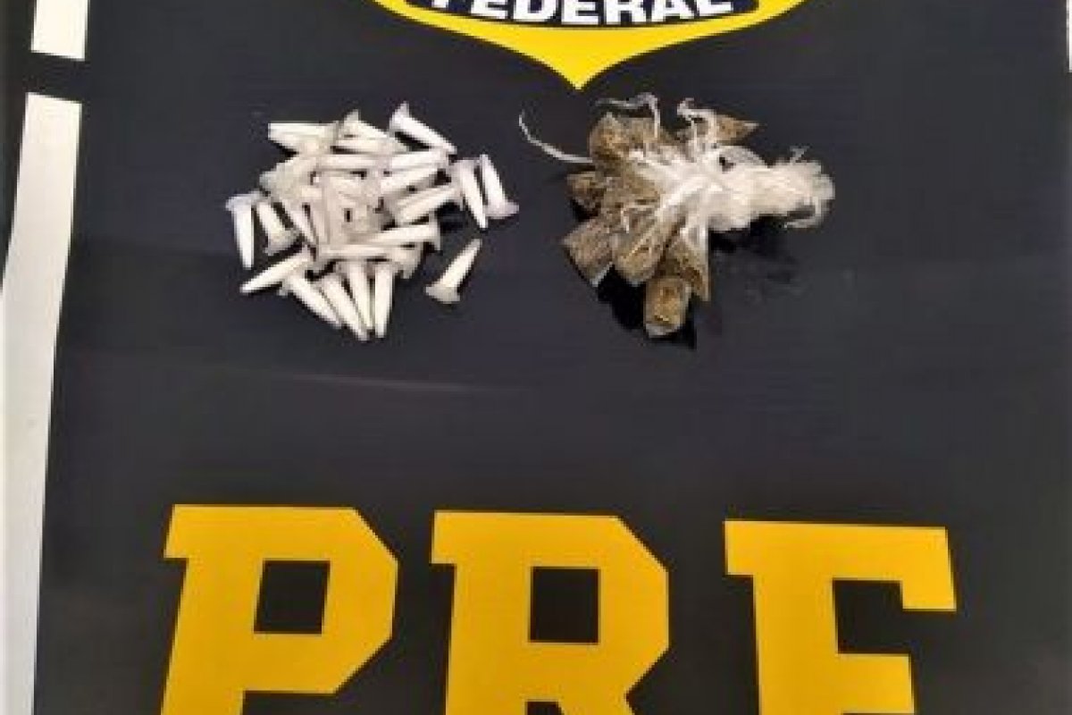 PRF apreende drogas com adolescente em Cruz das Almas