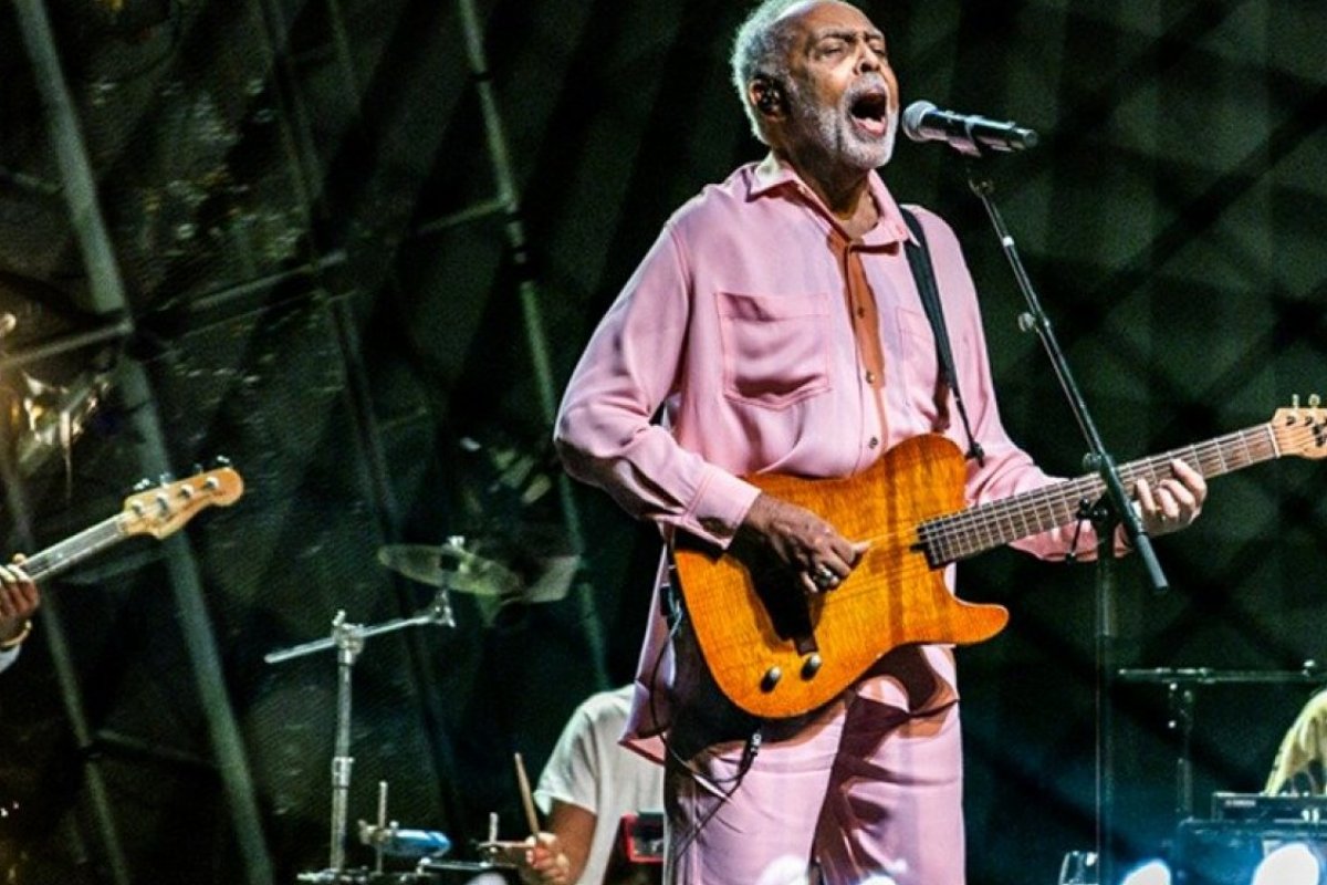 Gilberto Gil fará show na Concha Acústica em fevereiro de 2022