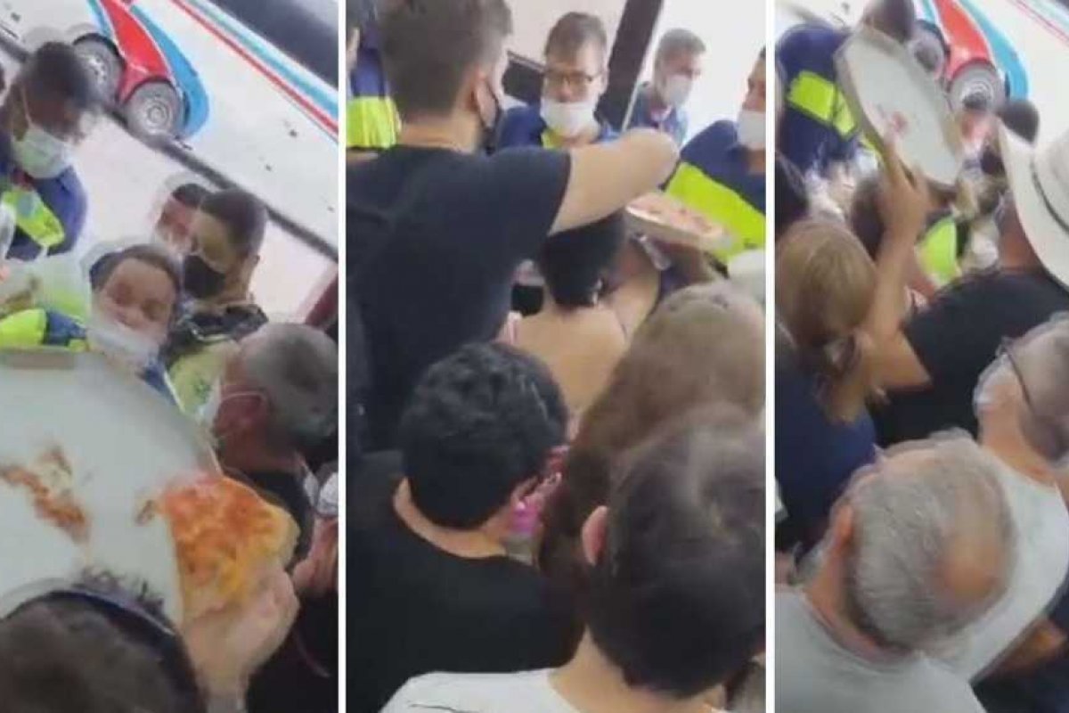 Vídeo: Passageiros de cruzeiro cancelado por surto de Covid-19 relatam confusão por comida