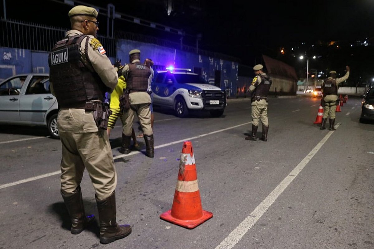 "Patrulhamento continua reforçado", afirma comandante da PM da Bahia