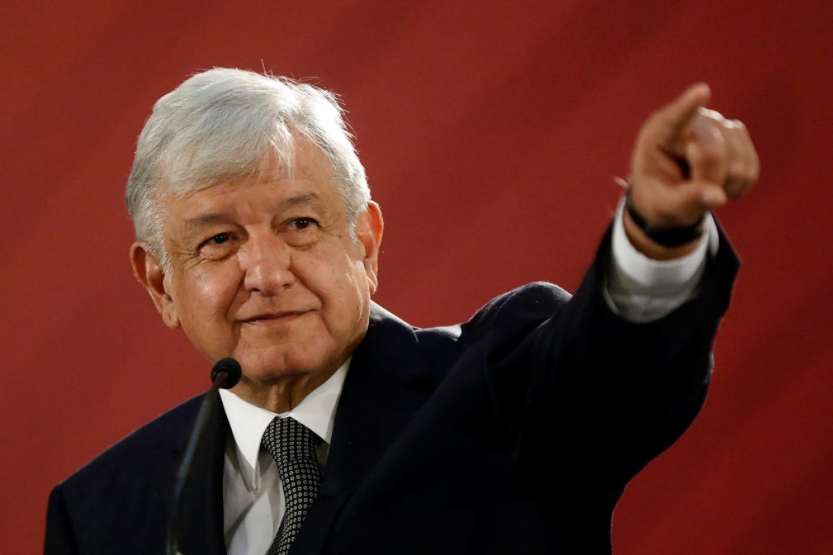 Andrés Manuel López, presidente do México, deseja boa recuperação a Bolsonaro