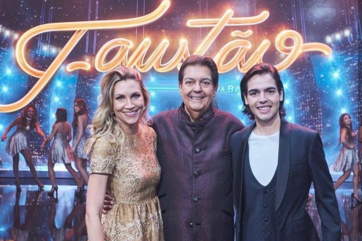 Filho de Faustão, publica 1ª foto como apresentador