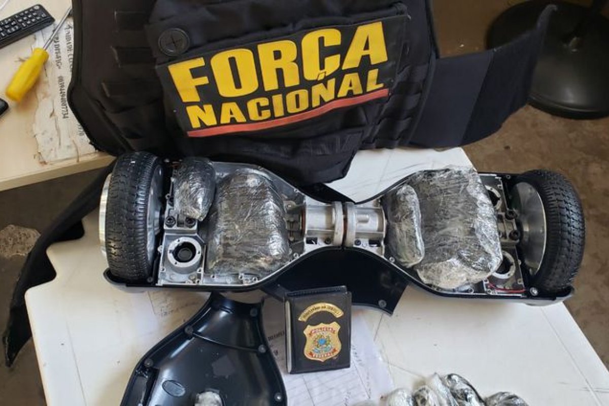 Operação em Foz do Iguaçu: PF apreende 2 quilos de haxixe