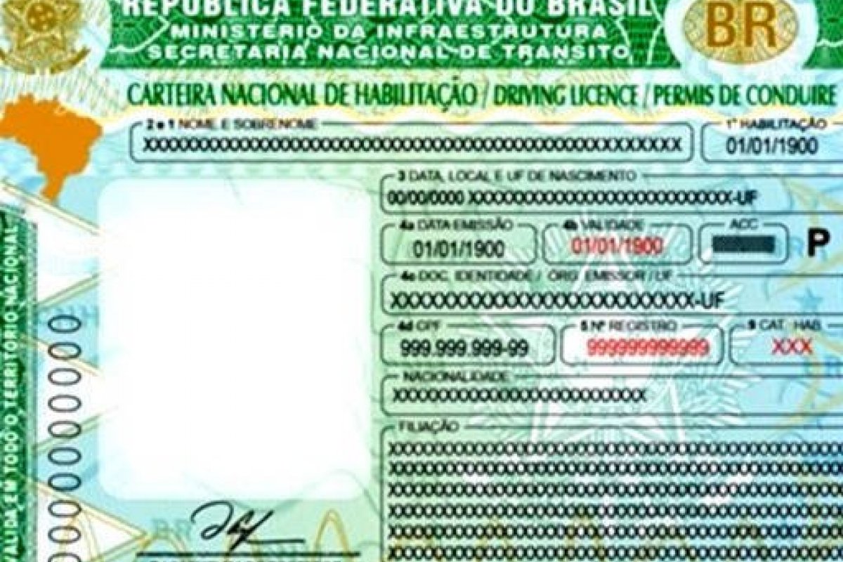 Carteira de motorista ganhará nova versão no Brasil