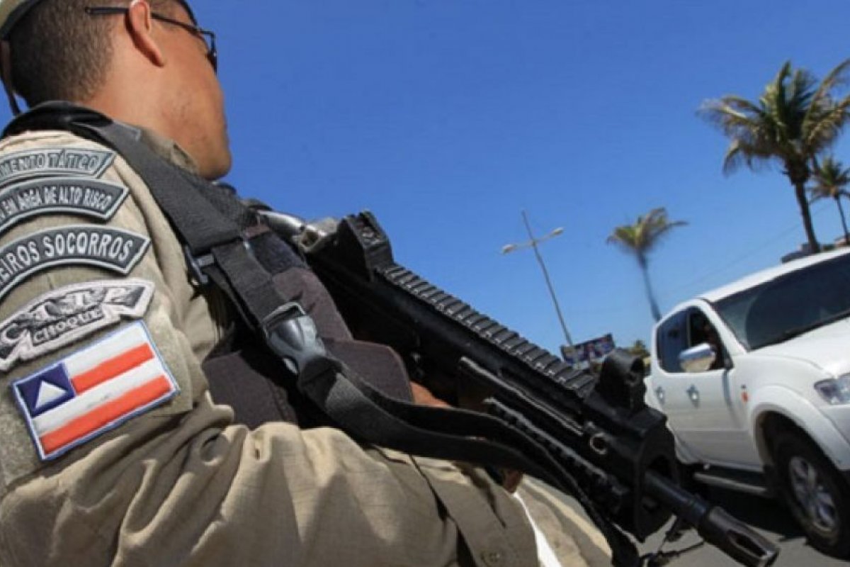 SSP diz que ataque a viatura teve participação de grupo de grevistas