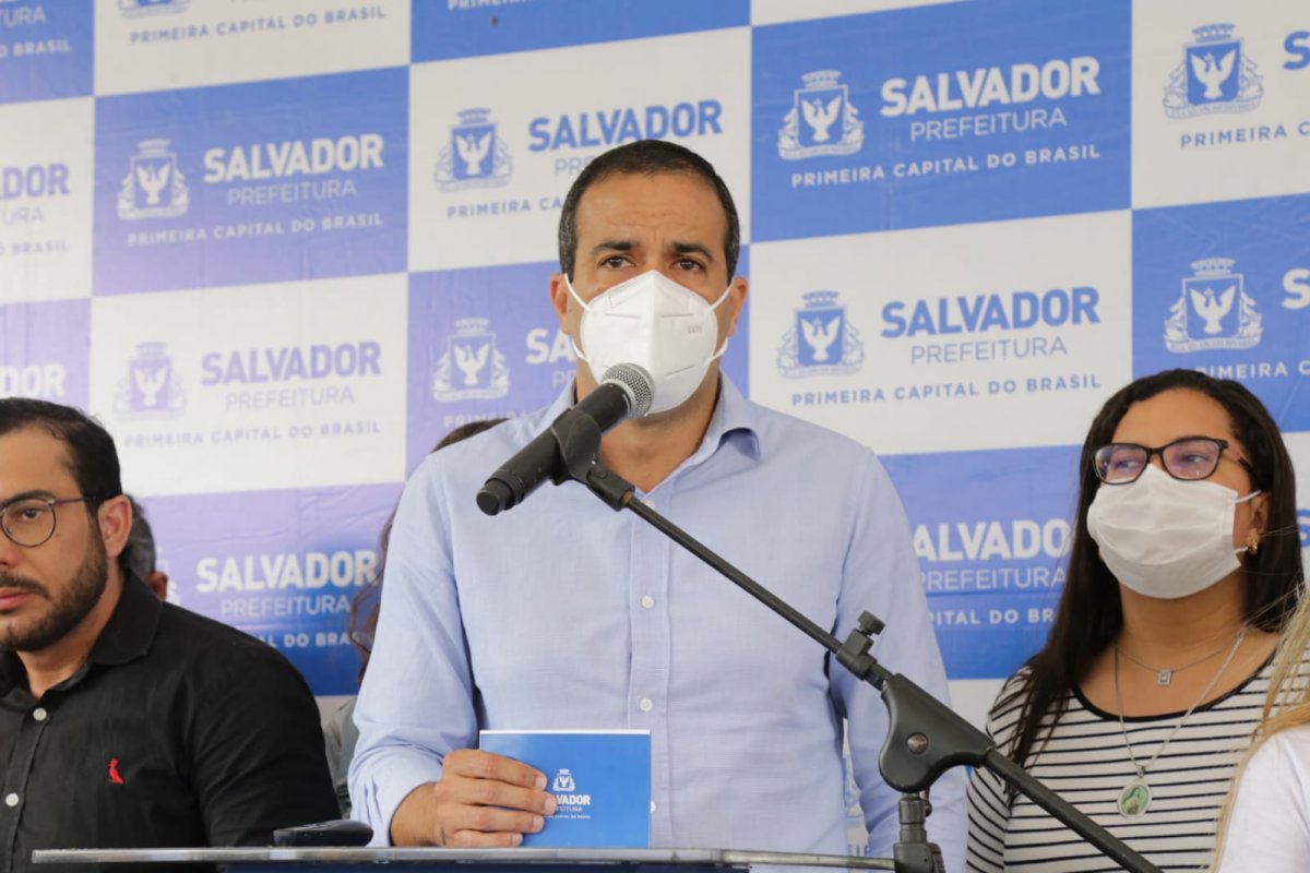 "Novas restrições", afirma Bruno Reis, caso ocupação de leitos de UTI chegue em 75%