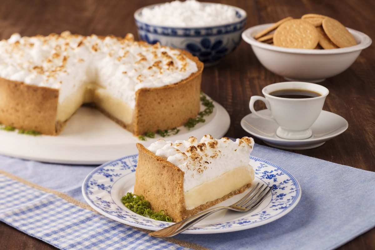 Adoce seu dia: Torta de Limão com Biscoito Maria