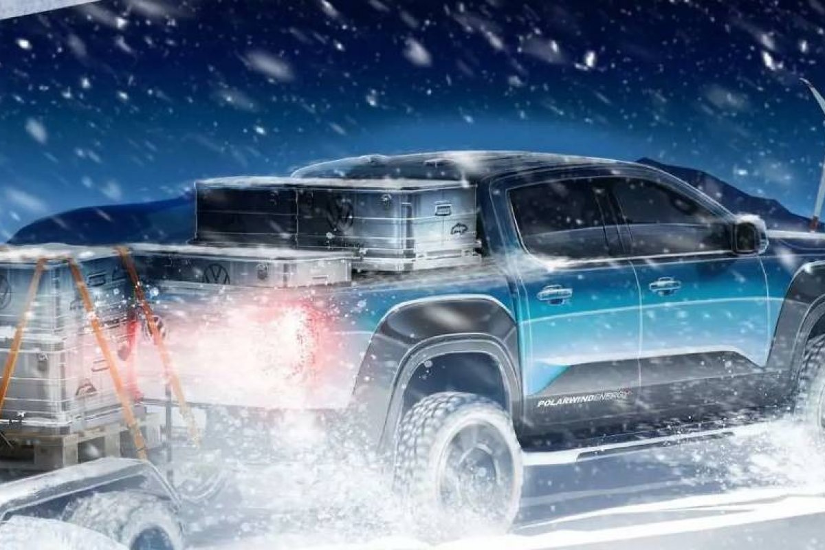 Volkswagen revela novo teaser da futura Amarok 2023