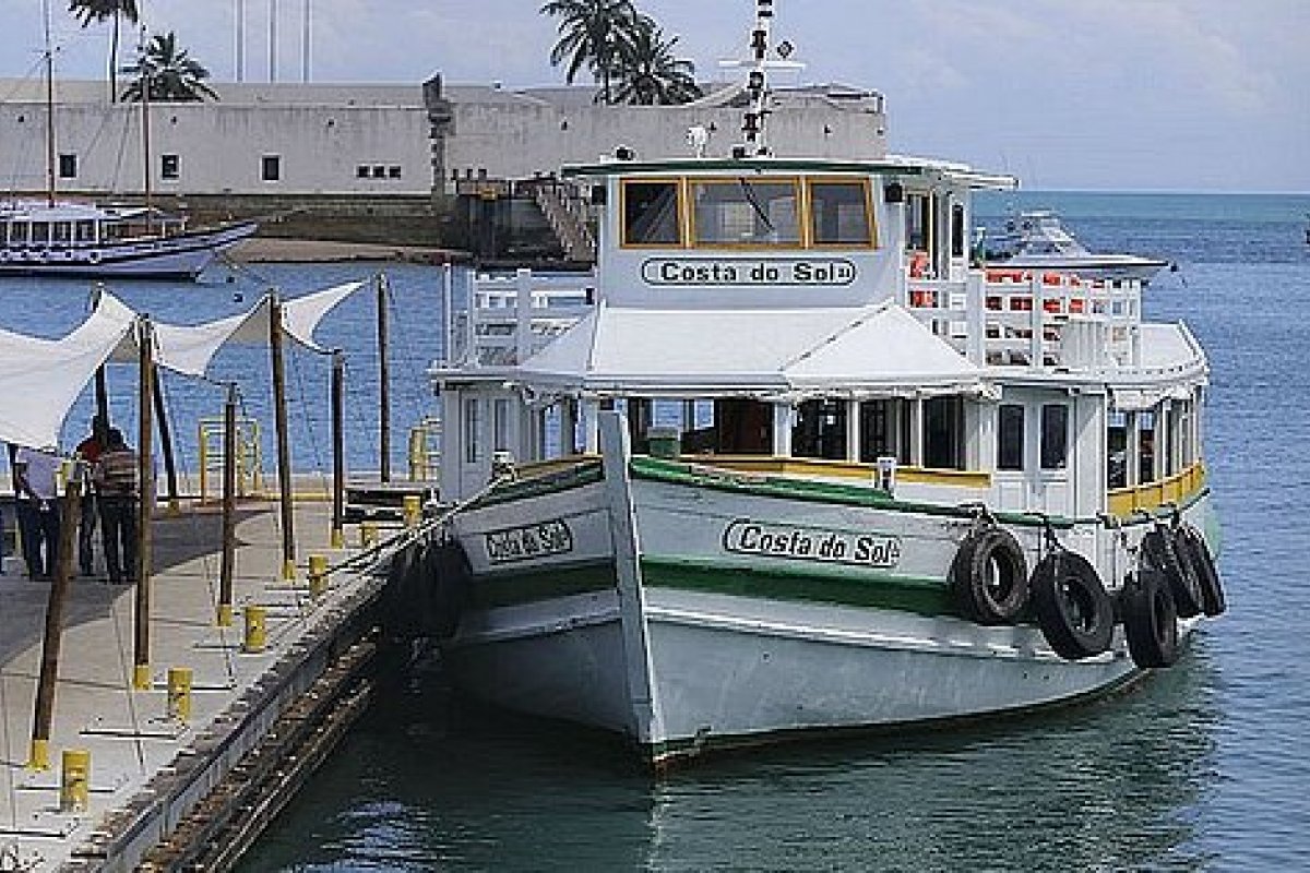 Com boas condições de navegação, travessia Salvador-Mar Grande tem bom movimento nesta segunda (17)