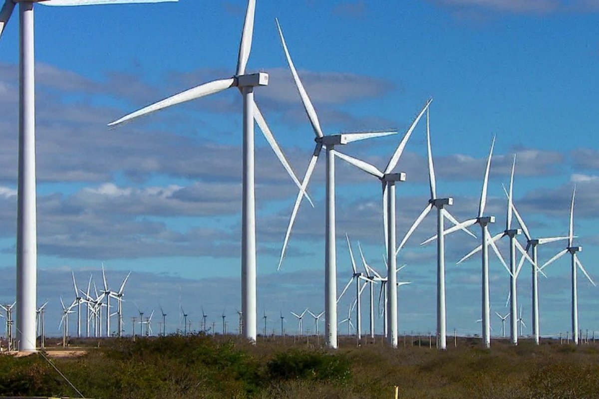 País tem recorde de capacidade instalada para geração de energia eólica e solar, afirma ONS