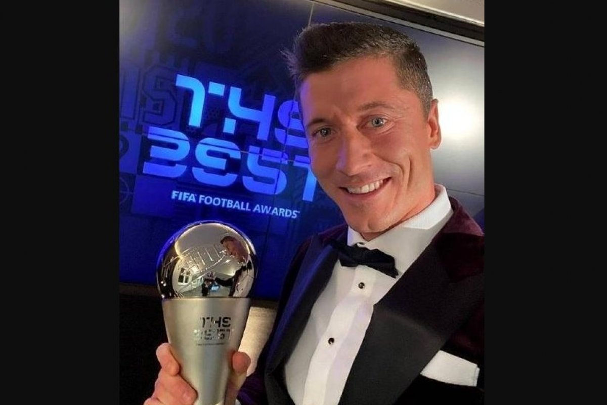 Pela 2ª vez, Lewandowski é eleito o melhor jogador do mundo pela Fifa