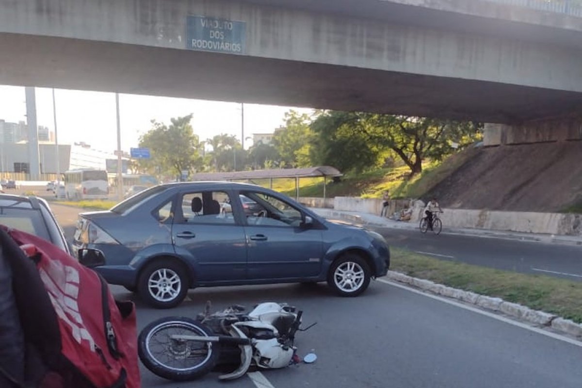 Após batida, motociclista morre no bairro de Pernambués, em Salvador