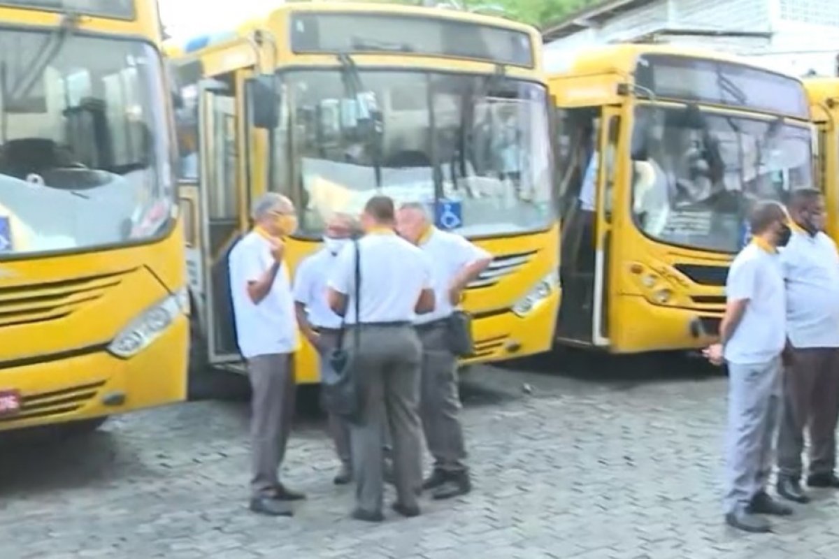Rodoviários de Salvador fazem paralisação nesta quinta-feira (20)