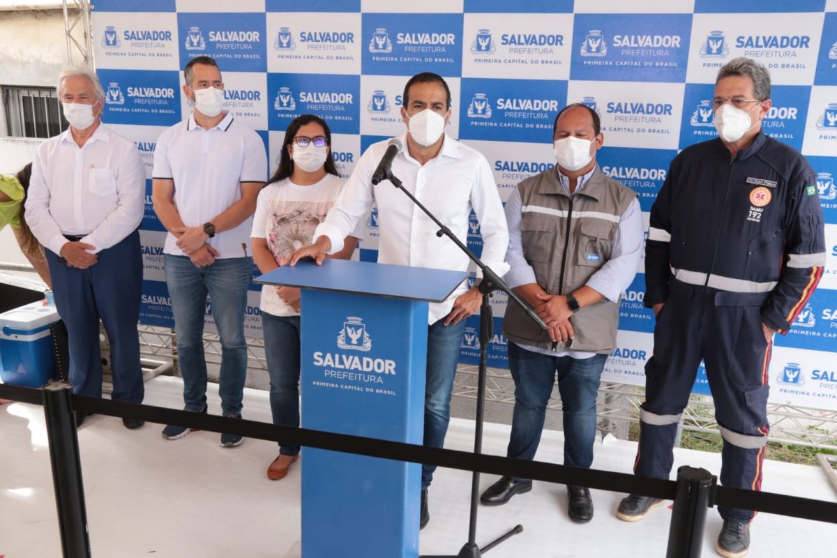 Bruno Reis anuncia vacinação exclusiva para crianças no sábado (22)