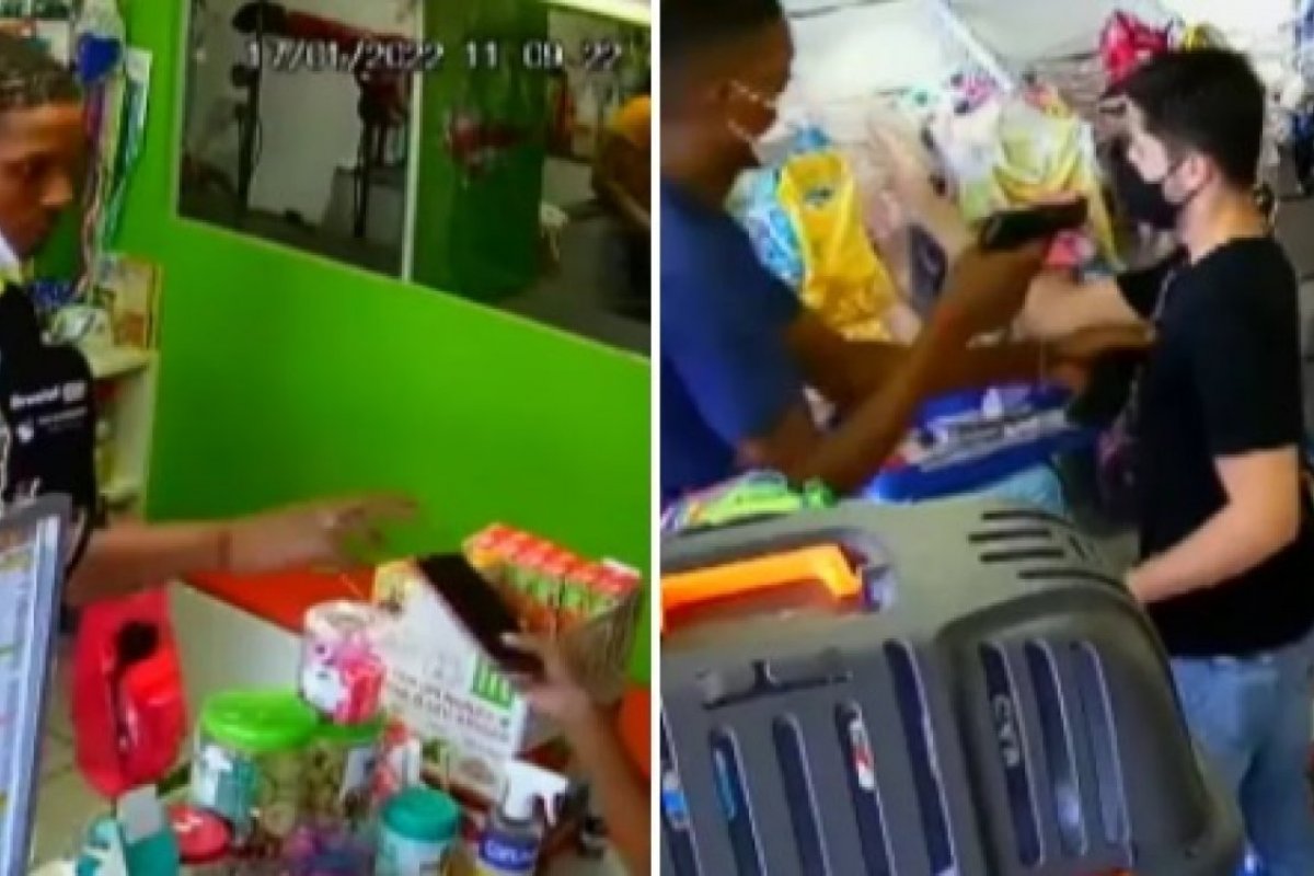 Homem é preso por assaltar pet shop no Caminho das Árvores, em Salvador