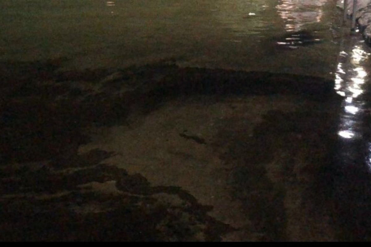 Derramamento de óleo é registrado no Rio São Francisco, em Juazeiro