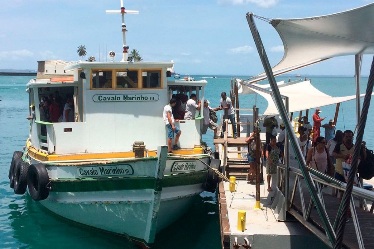 Travessia Salvador-Mar Grande opera normalmente nesta terça-feira (25)