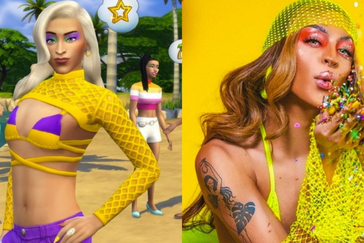 Pabllo Vittar leva carnaval ao The Sims 4
