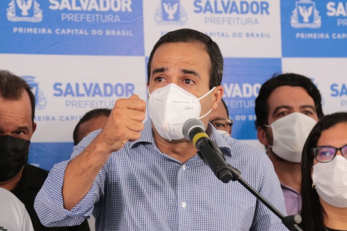 Bruno Reis diz que 'burocracia' é um problema para vacinação infantil em Salvador