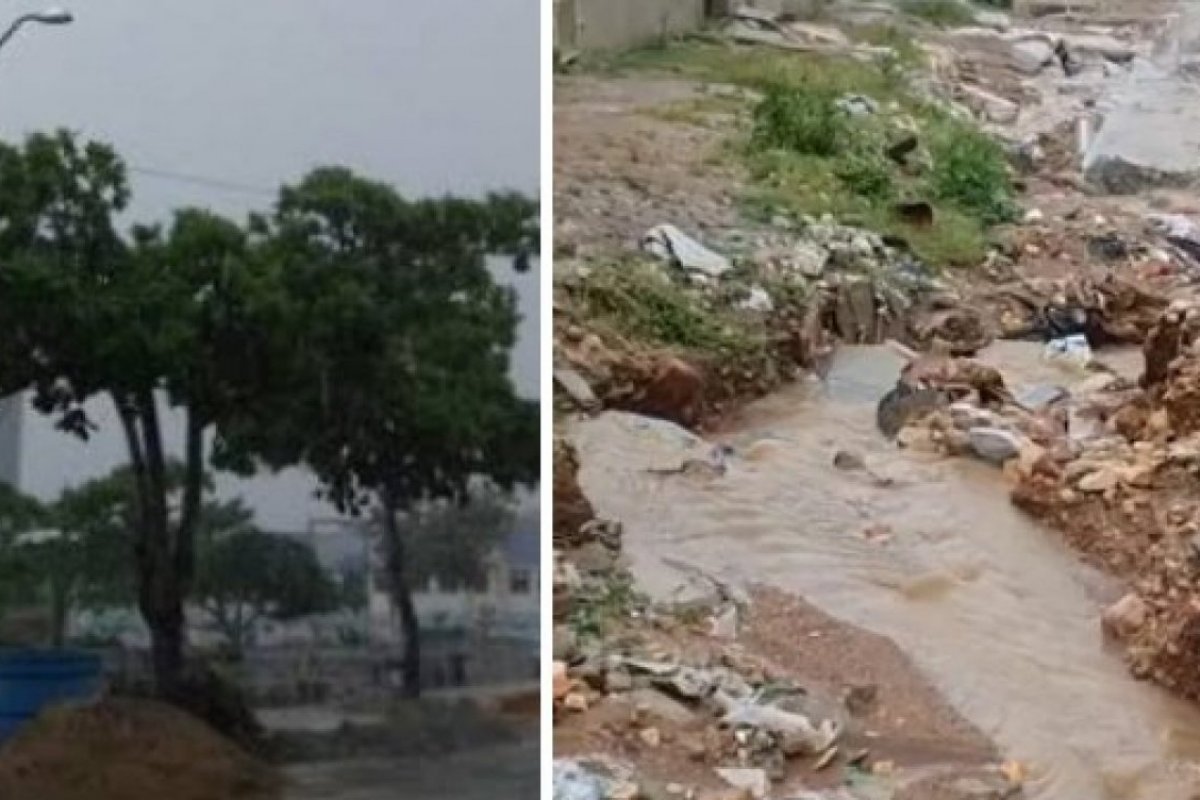 Chuva provoca estragos e destrói ruas no município de Vitória da Conquista