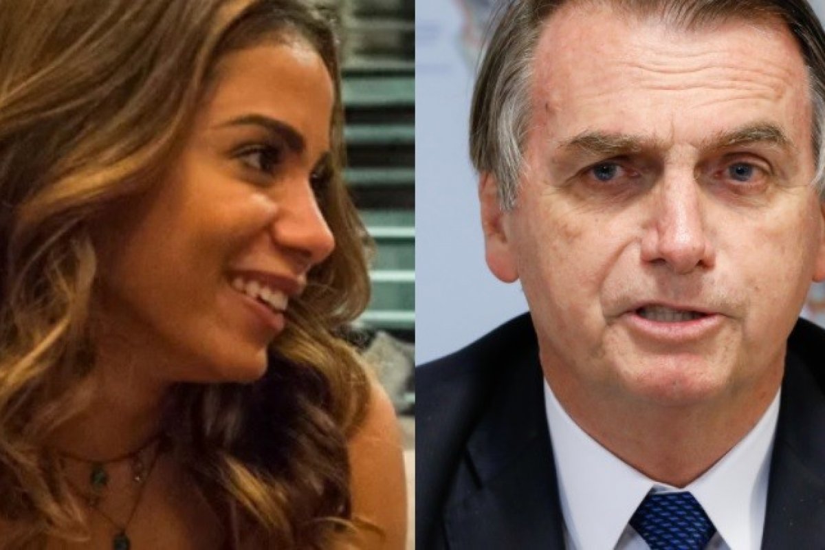 Após Anitta fazer criticas a Bolsonaro, deputado pede prisão de cantora