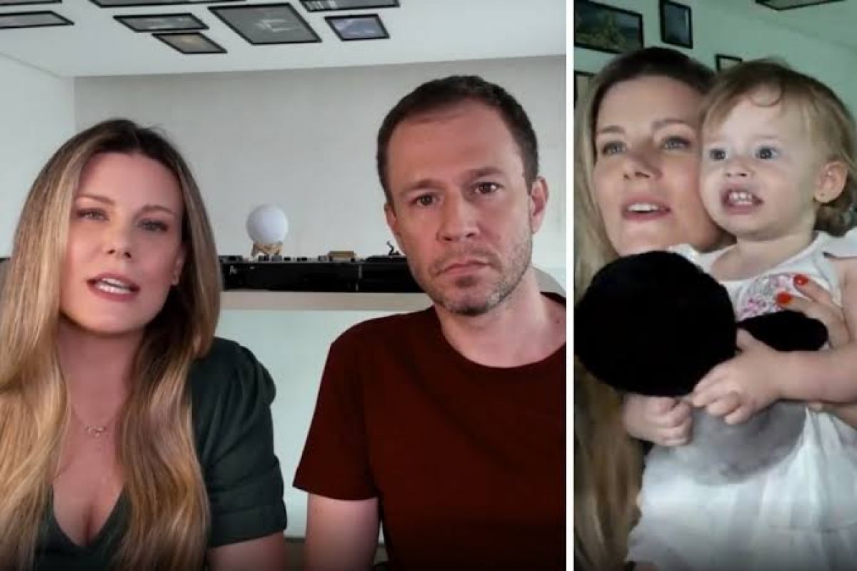 Veja vídeo! Tiago Leifert revela câncer da filha e faz alerta a pais sobre doença rara