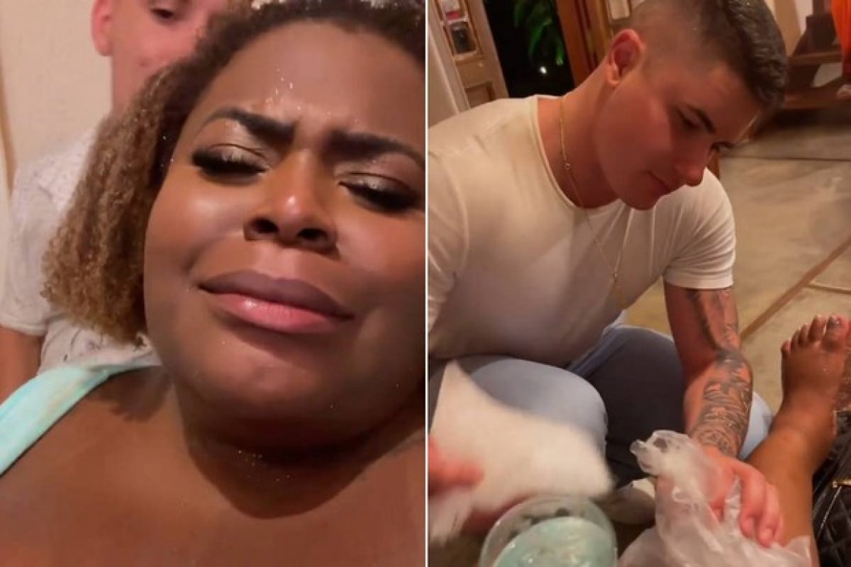 Jojo Todynho torce o joelho durante festa de casamento 