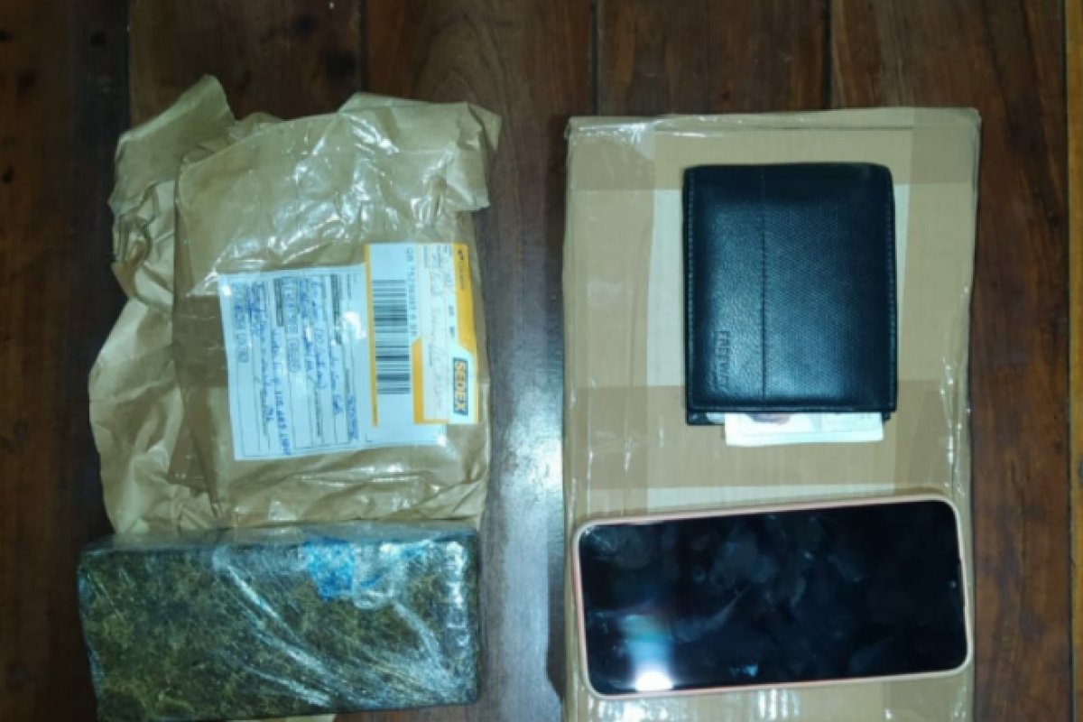 Homem é preso após receber drogas pelos Correios, em Luís Eduardo Magalhães
