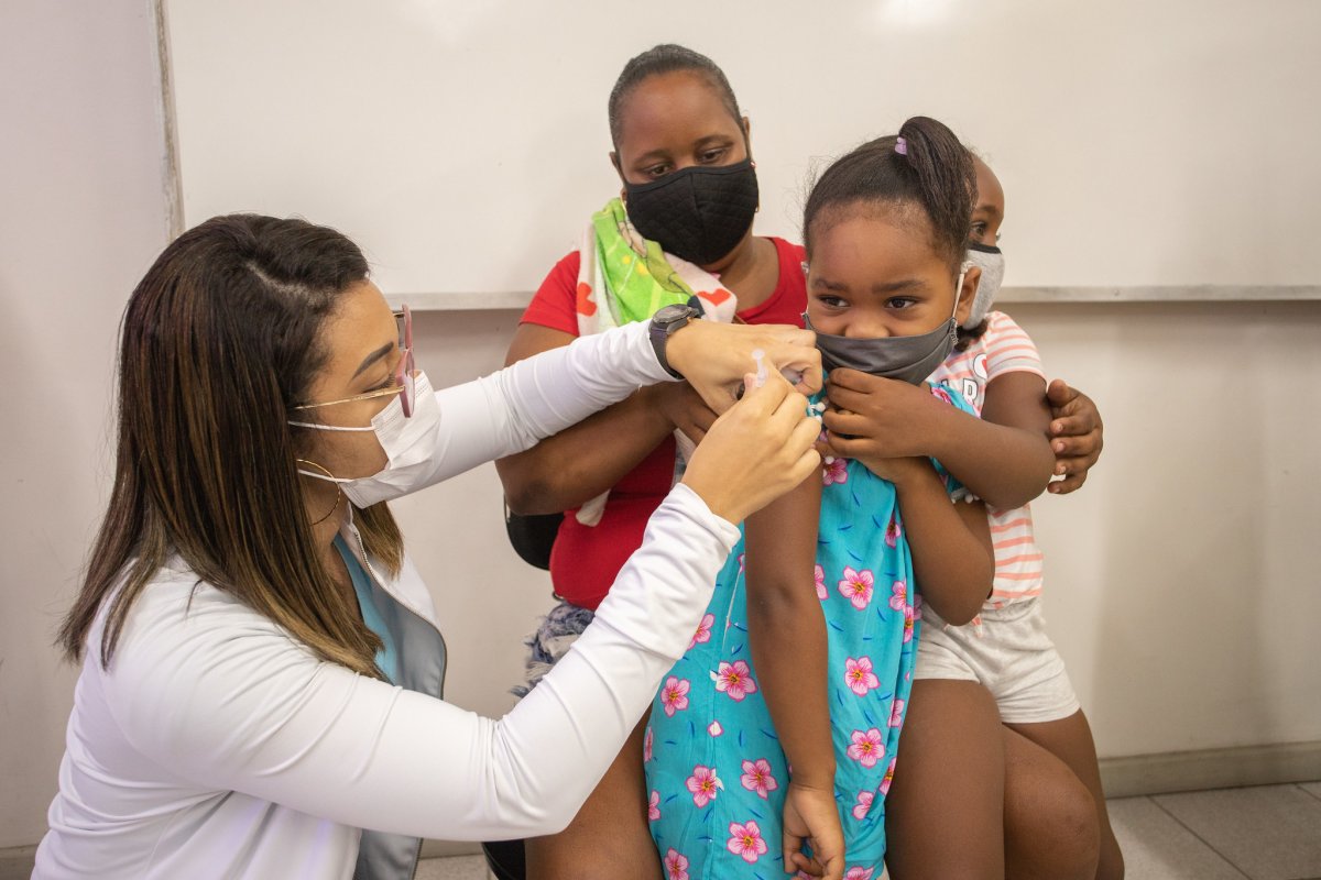 Salvador: mais de 12 mil crianças são vacinadas contra a Covid-19