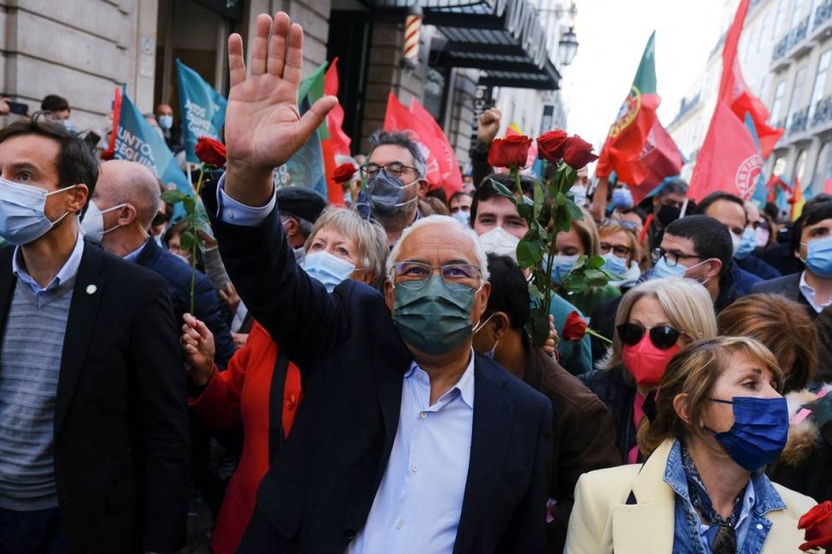 Partido Socialista vence eleição legislativa de Portugal