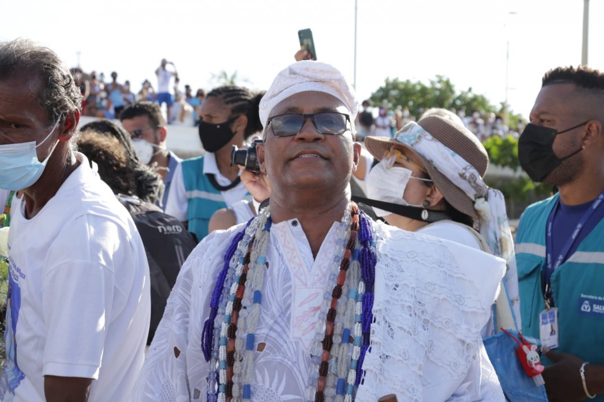 O povo não se preocupou nem consigo e nem com o próximo, afirma Pai Ducho de Ogum sobre a suspensão da festa de Iemanjá 