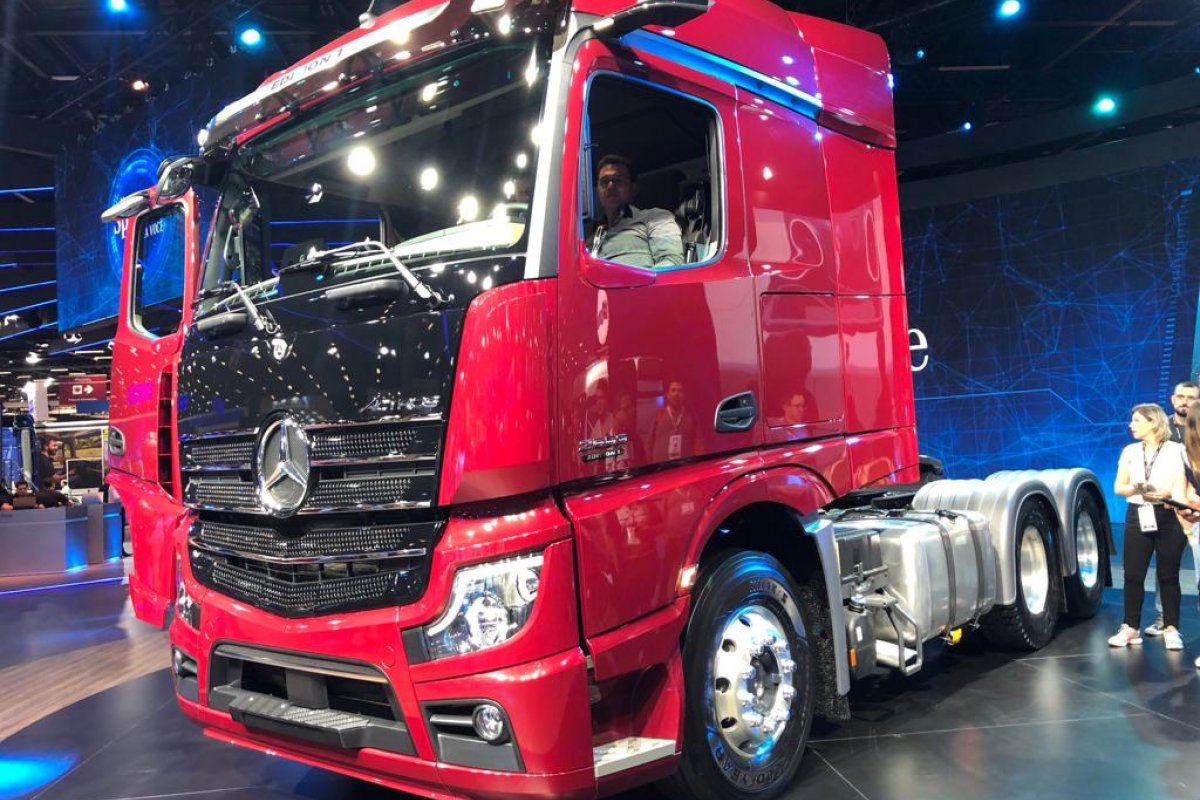 Caminhões e vans são destaque na Fenatran 2019