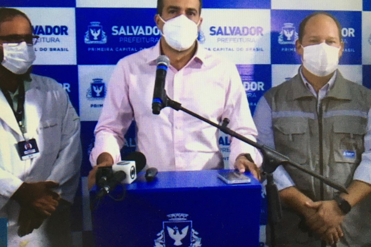 Bruno Reis anuncia abertura de 30 novos leitos de Covid-19 em Salvador