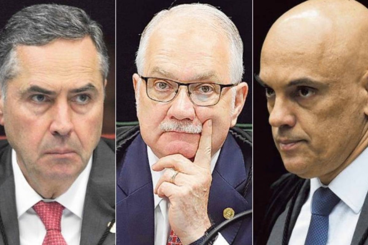 Barroso se reúne com Fachin e Moraes para debater situação do Telegram no Brasil