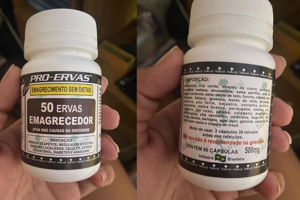 Anvisa diz que chá '50 Ervas Emagrecedor' está proibido no Brasil