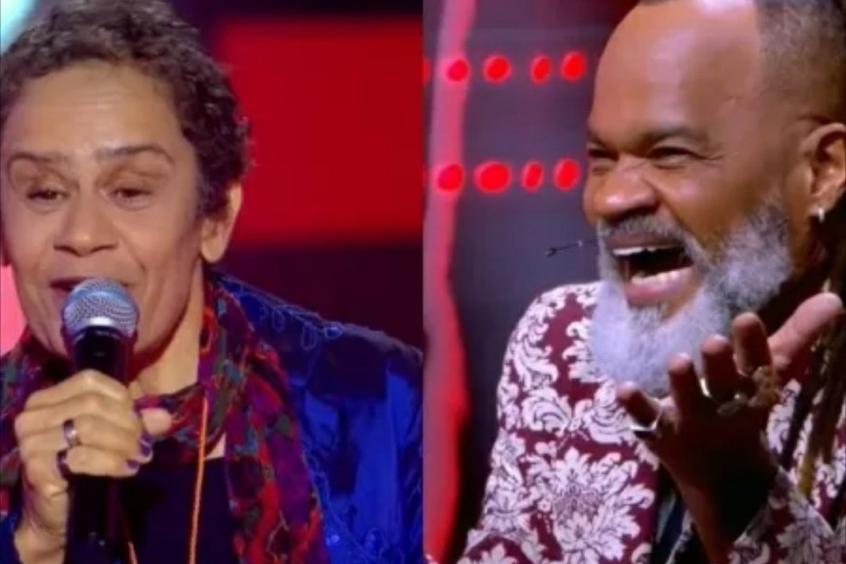 Vizinha de Carlinhos Brown vai ao 'The Voice+', mas técnico não vira para ela