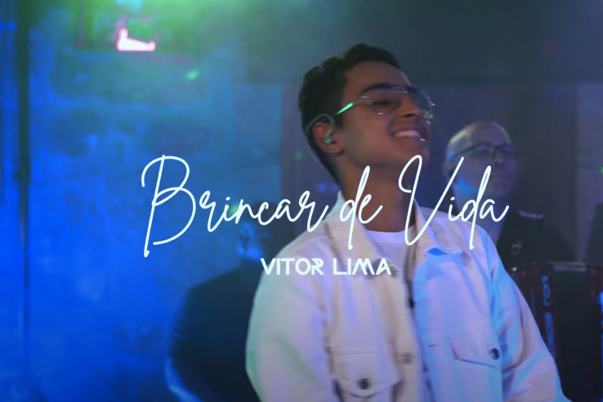 Cantor Vitor Lima lança clipe de “Brincar de Vida”