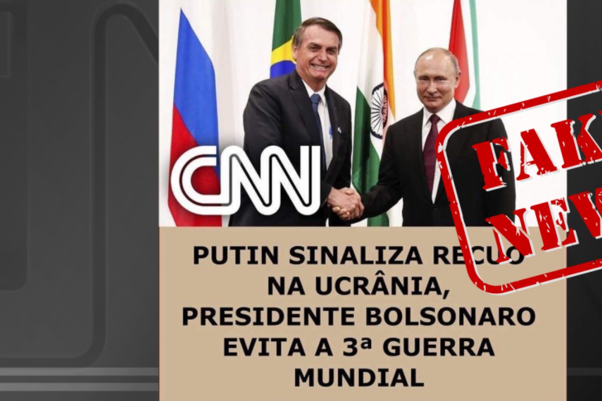 Após postagem de Ricardo Salles, CNN diz que não publicou que Bolsonaro evitou guerra
