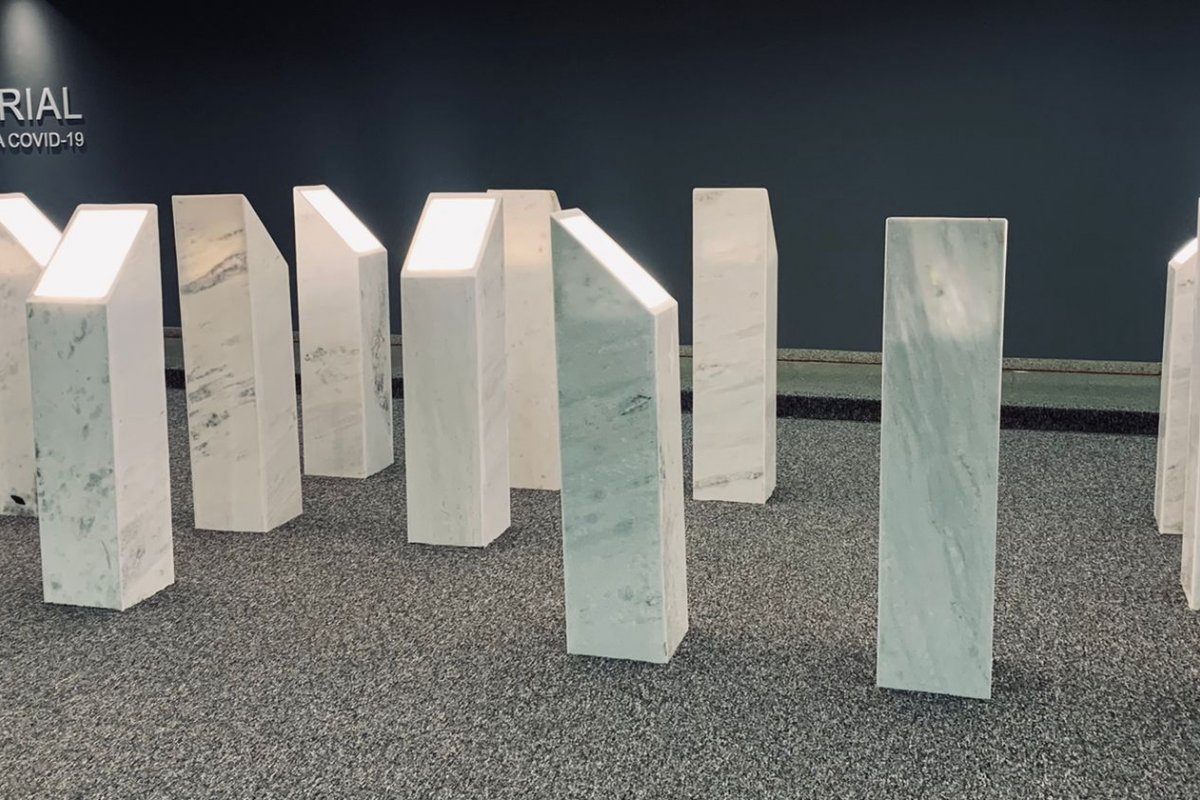 Vídeo: Primeiro memorial em lembrança às vítimas da Covid-19 é inaugurado no Brasil