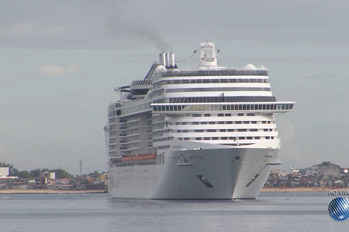 Salvador recebe primeiro navio de Cruzeiro da temporada 2019/2020