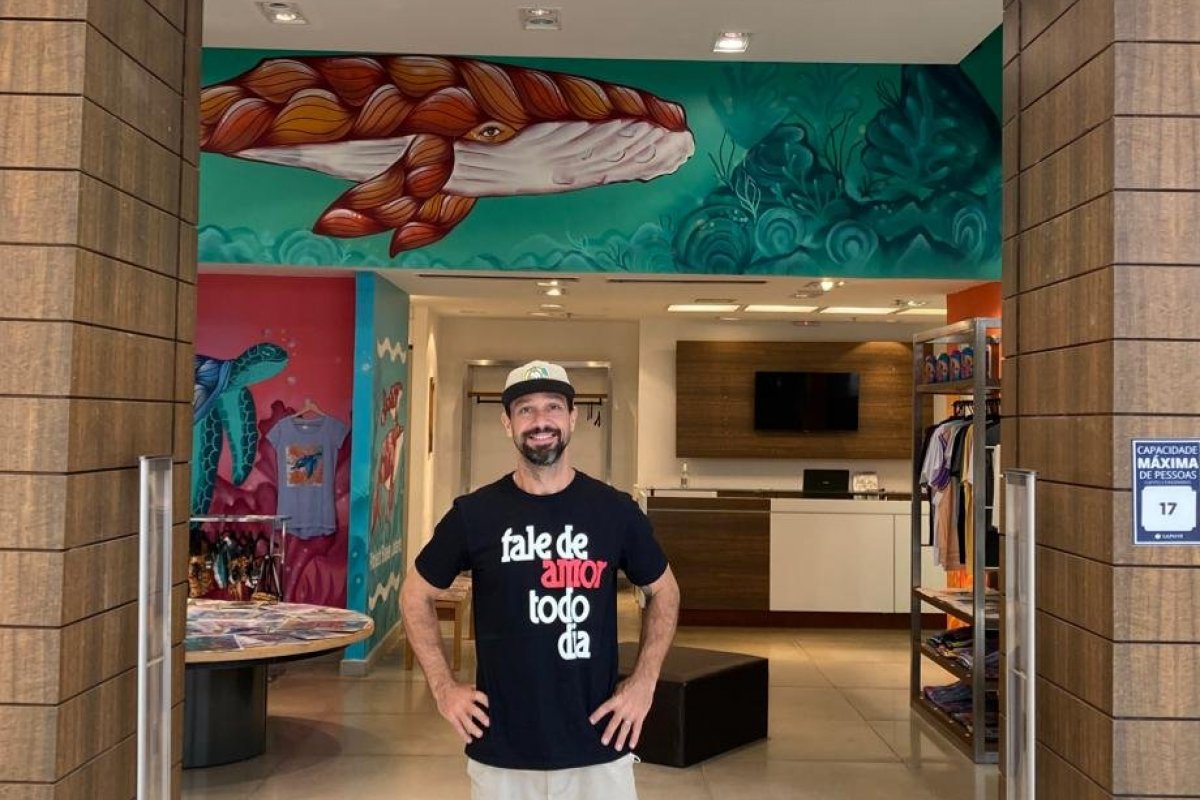 Street art ganha espaço no Shopping Paralela