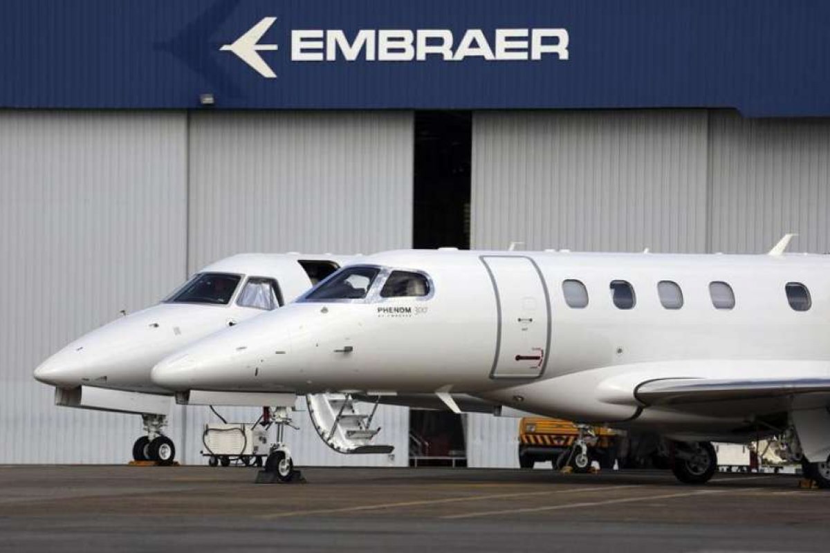 Embraer encerra 2021 com carteira de pedidos no valor de US$ 17 bilhões