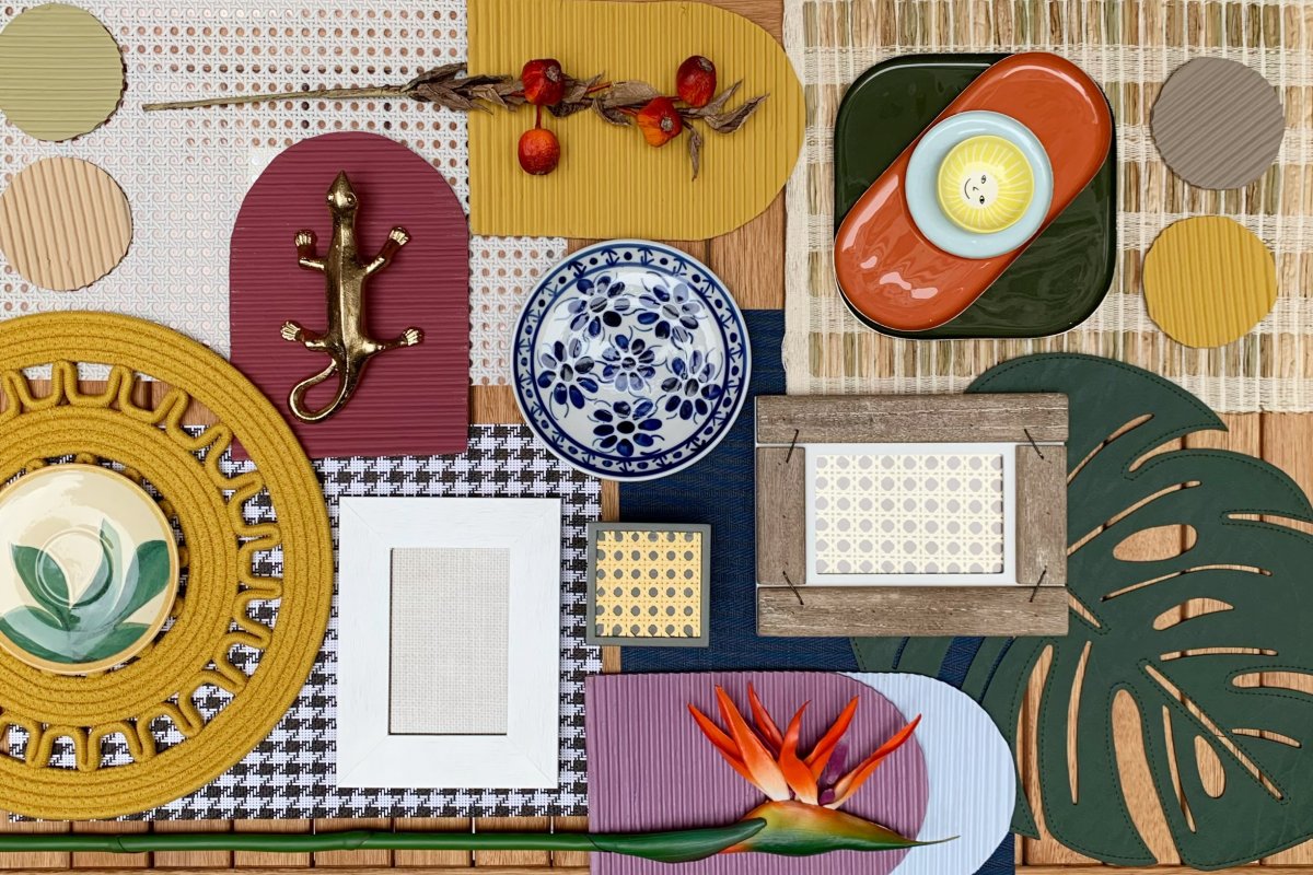 Painéis personalizados dão vida à decoração da casa