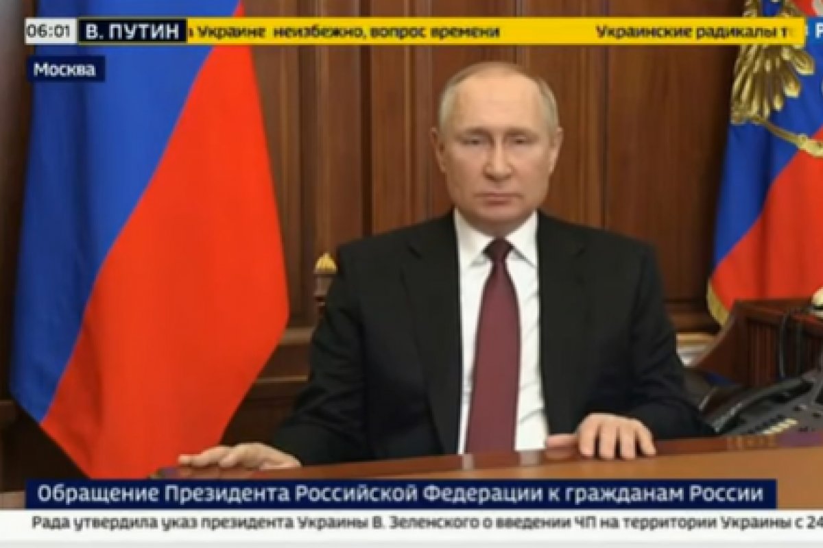 Rússia invade a Ucrânia e ameaça quem tentar intervir