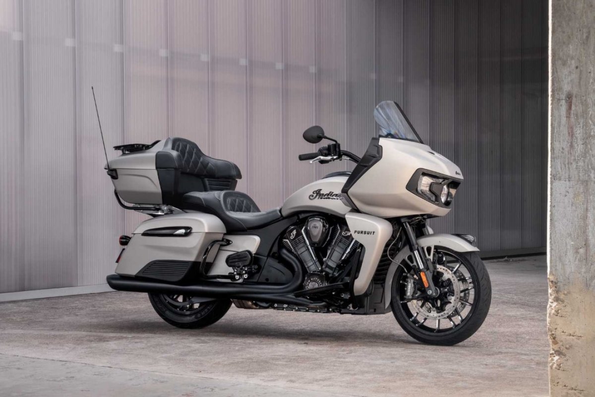 Indian lança Pursuit estradeira de olho em Harley Davidson Gold Wing