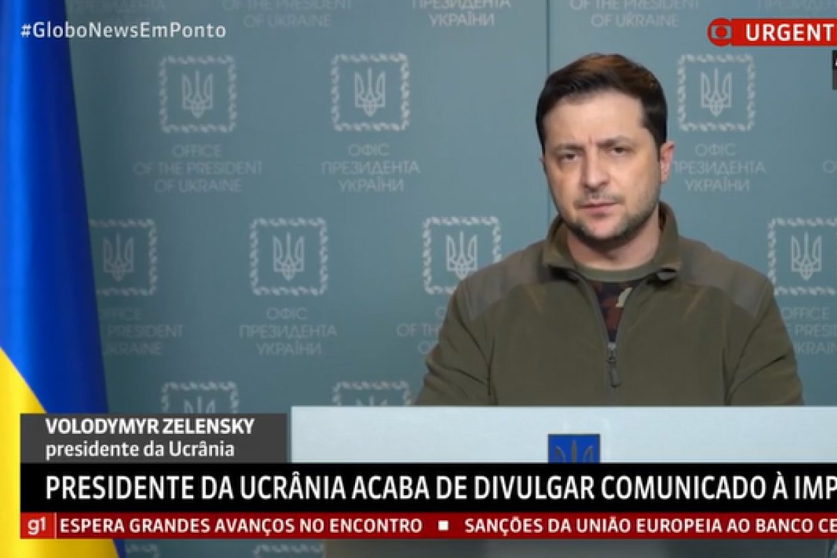 Pela primeira vez após guerra declarada, comitivas da Rússia e da Ucrânia se encontram